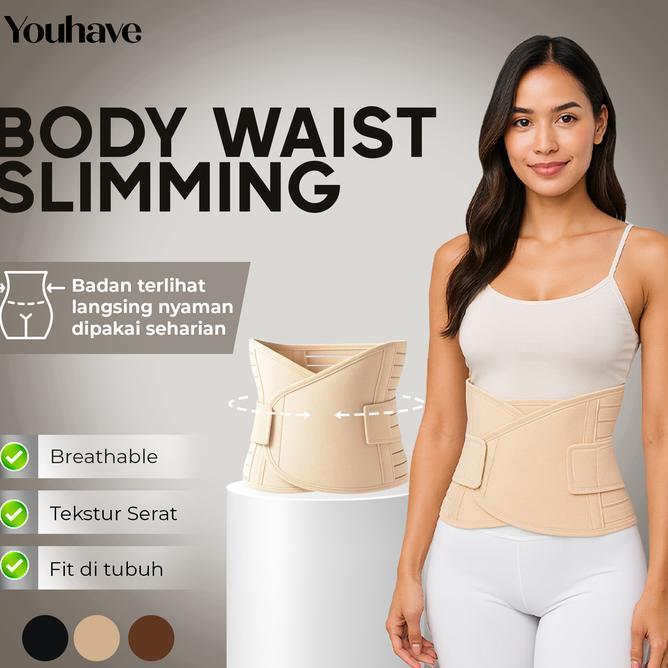 Youve You Have Korset Pinggang Korset Pria Wanita Kesehatan Saraf Kejepit 401