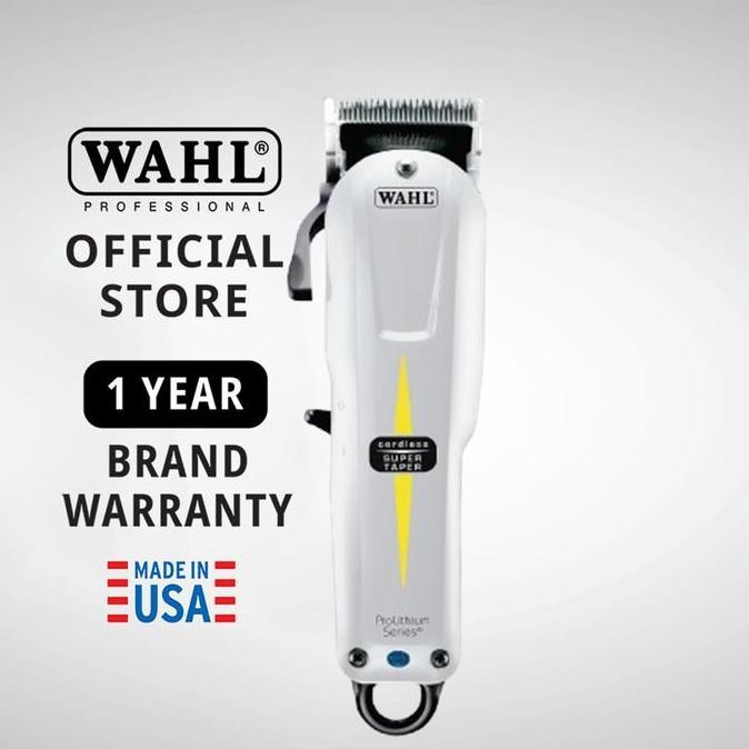 Wahl Super Taper Cordless Hair Clipper - Alat Cukur Rambut, Pemangkas