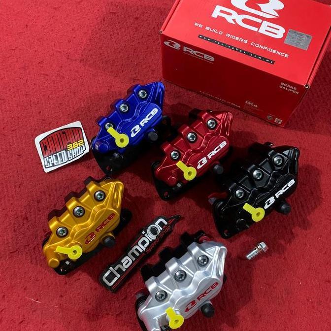 Kaliper Rem Depan Rcb S Series 2 Piston Scoopy Karbu New Scoopy Fi
