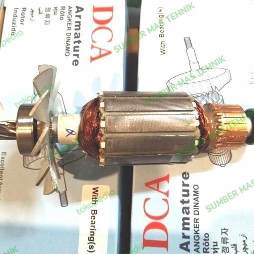 Baru ARMATURE ANGKER DCA ASP02180 ANGKER MESIN POLES POLISHER 9218PB sumberm45 Berkualitas