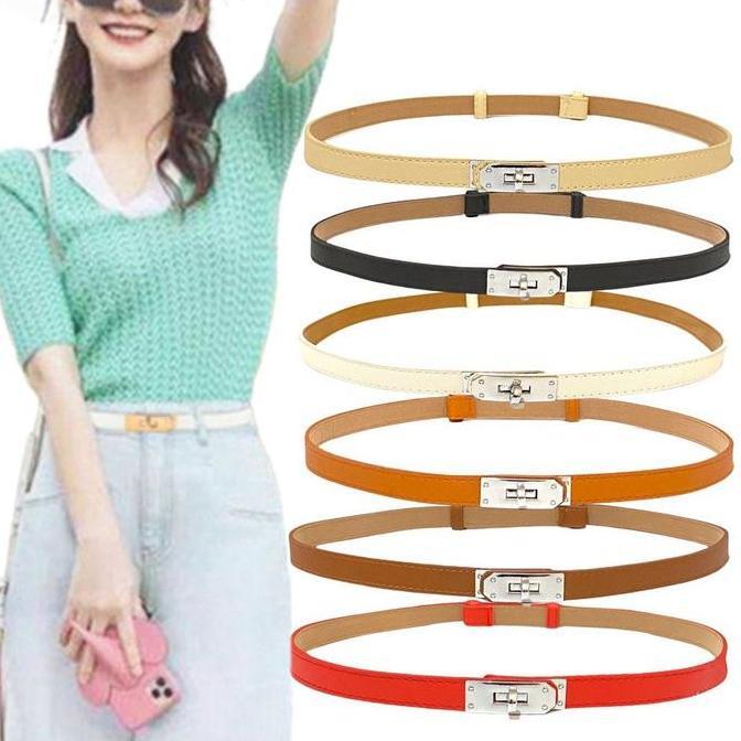 Dellx- [Smartgirl] Readystock Kelly Belt / Ikat Pinggang Nita 88888 Kulit