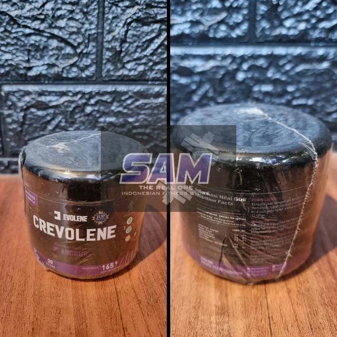 Suplemen Fitness Evolene Crevolene Creatine 165 Gram Monohydrate Malang 30 Serving Creapure