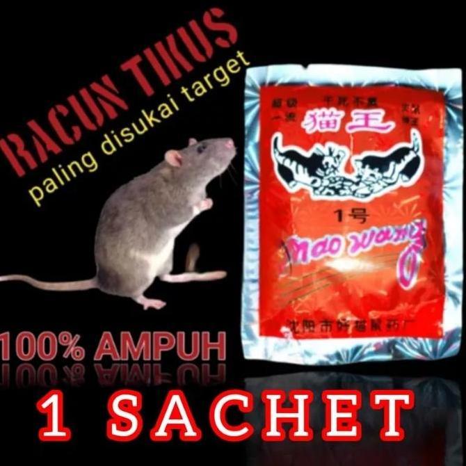 Cod Racun Tikus Mati Kering Dan Tidak Bau - Mao Wang Racun Tikus Ampuh