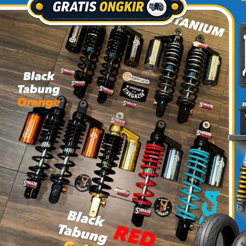Shockbreaker Groza G Sport Ef Series Nmax New Neo Turbo Aerox Old New Alpha Turbo 280Mm 305Mm Shock 