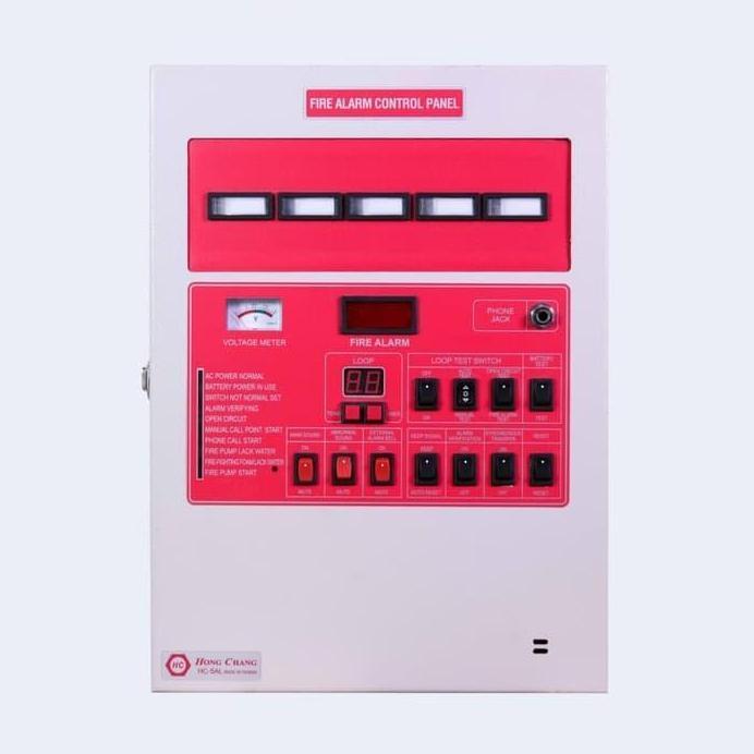 MCFA MASTER CONTROL FIRE ALARM PANEL BESI HONG CHANG HC 5 AL MCFA