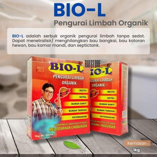 Penguras WC Tanpa Sedot BIO L 1Kg obat wc mampet dan tersumbat anti mampet kamar mandi aman bagi pip