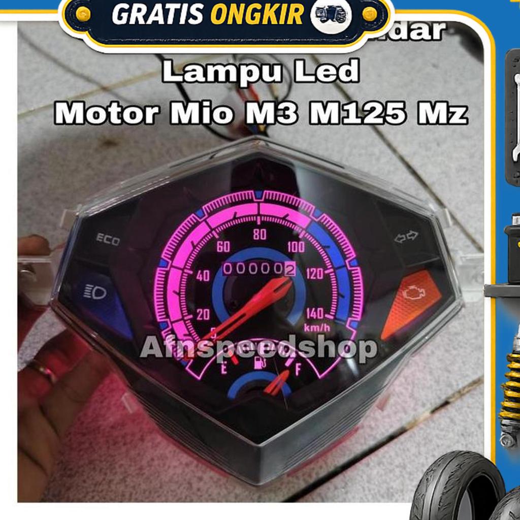 Speedometer Standar Kilometer Costum Lampu Led Mio M3 Mio Z Mio 125 Spedometer Standar Model Thailan