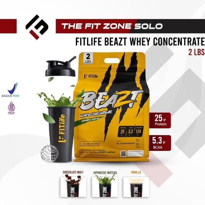 Fitlife Beazt Whey Concentrate 2 Lbs Beast Whey Protein