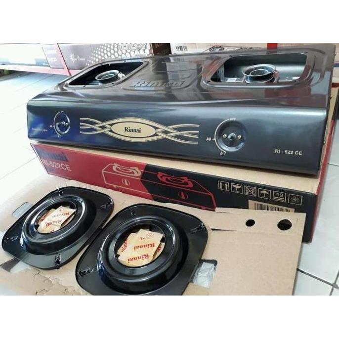 RINNAI KOMPOR GAS STOVE 2 TUNGKU RI-522CE RI 522 CE