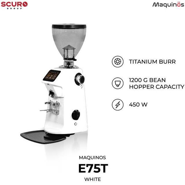 Coffee Grinder Maquinos Grinder E75T Burr Titanium Penggiling Kopi Espresso