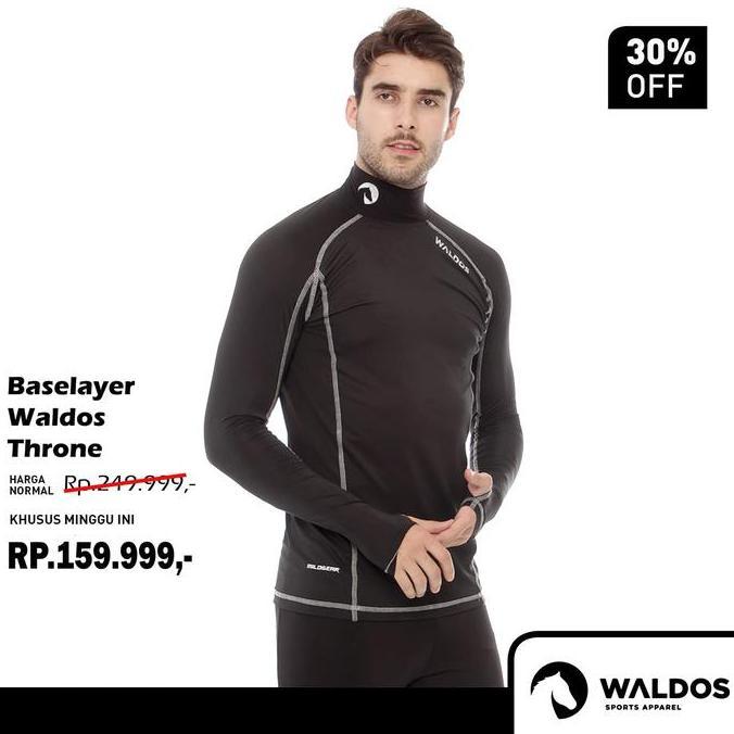 Your- Baselayer Rashguard Ldos Throne Black