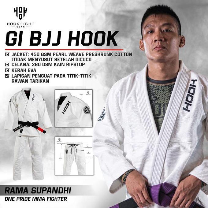 Gi Jiujitsu Hook Fight Gear, BJJ GI Hook, Jiujitsu Gi, Gi BJJ Hook