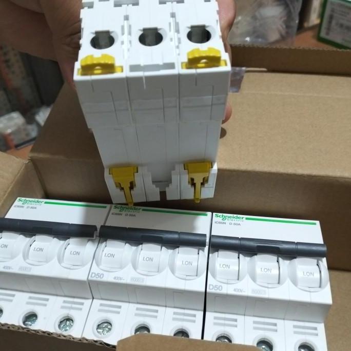 MCB SCHNEIDER IC65N D50A 3PHASE   Best KS