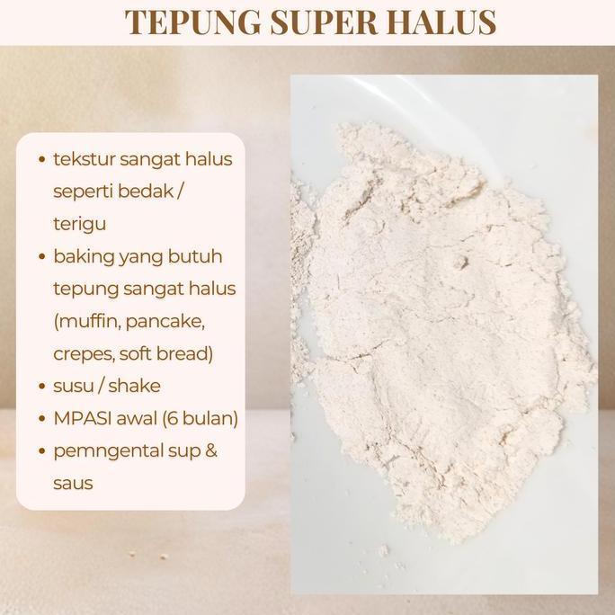 Weargo- My Chia Tepung Oat 500G Oats Flour Powder Tepung Oatmeal Bubuk Baking Roti