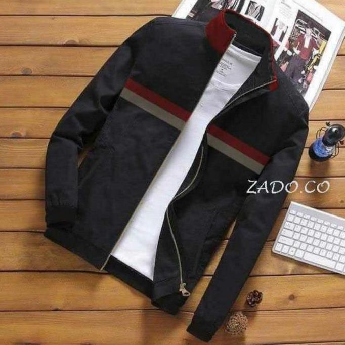 JAKET HARINGTON BADIN Original 100% distro jaket pria dewasa / Jacket Bomber Pria GS