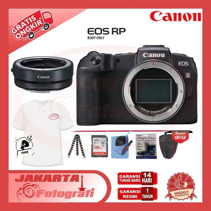 Canon EOS RP Body Only Mirrorless Only EOS RP BO Resmi