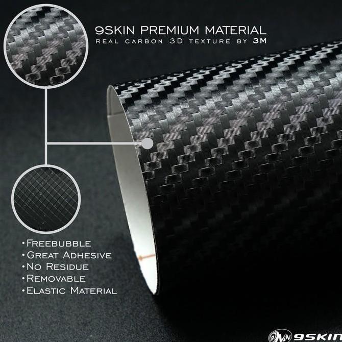 9Skin Premium Skin Sony walkman NW-A55 - 3M Carbon (Full Side)