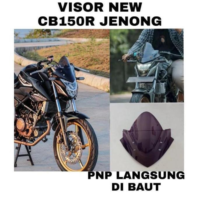Visor Jenong  New Cb150 R Led Winshiled Jenong Cb150 R Motorcycle Murah!
