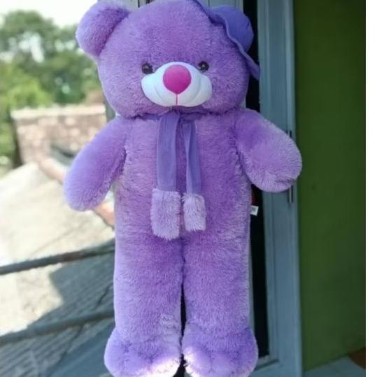promo [ cod ]boneka beruang tedy bear jumbo ukuran 1,2 meter