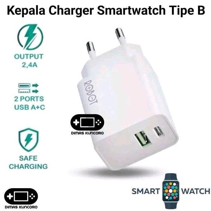 Kepala Charger Smartwatch Tipe B charging garmin instinct enduro epix pro type c