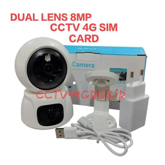 Kamera CCTV Gunakan Kartu SIM Card 4G PTZ Indoor All Operator