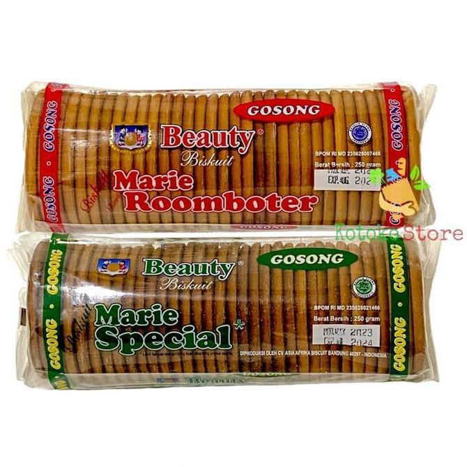 Marie Beauty Gosong / Biskuit Marie Gosong Roomboter Special 250gr