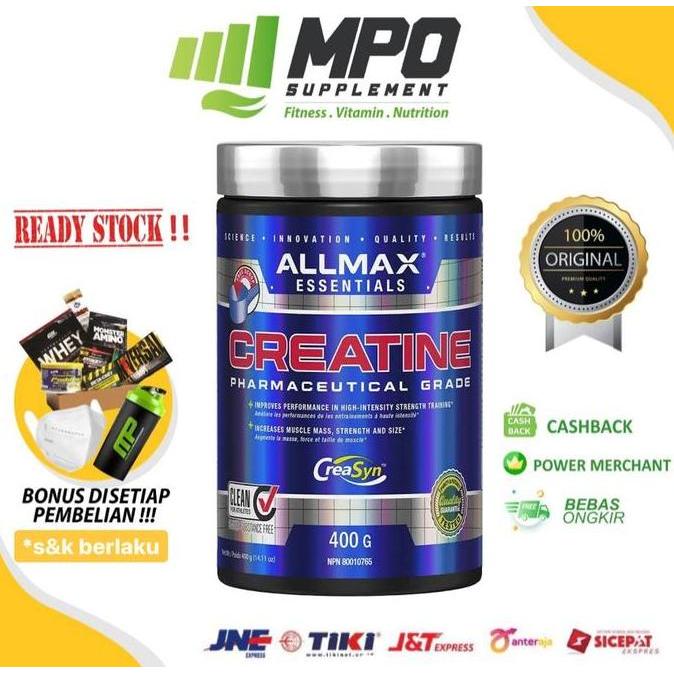 Allmax Nutrition Micronized Creatine 400Gr Allmax Creatine Monohydrate