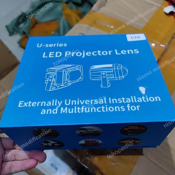 cvrootroz / biled projektor foglamp mobil motor mini proyektor foglamp laser led Diskon