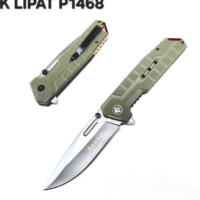 Pisau Survival Lipat Outdoor Premium/Hiking Camping/Survival Kit Terbaru