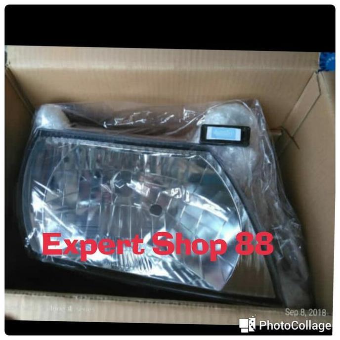 cvrewango / headlamp lampu besar depan head lamp kijang kapsul lgx lsx ssx sgx 2003 Diskon