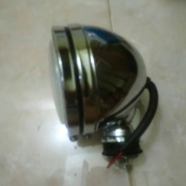 cvrewango / baja laser / lampu tembak/ sorot. 5 inch/ inci. batok chrome Diskon