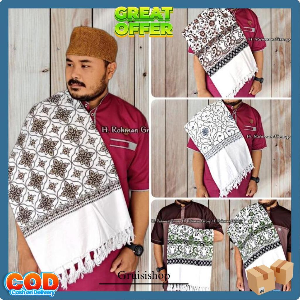 Sorban Batik Motif Sorban Batik Rida Arida Motif Aceh Sorban Solo Habaib Sorban Kashmiri Batik Sorba