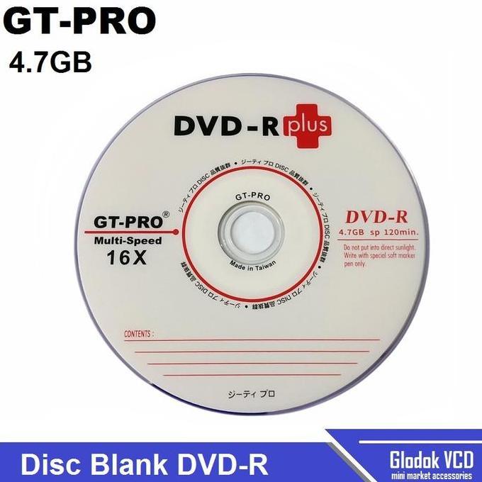 DVD Kosong / CD Disc Blank GT-Pro DVD-R Plus 16x