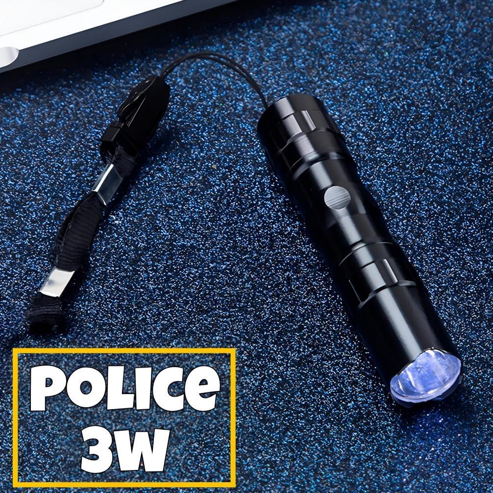 Senter Police 3w Mini Senter Swat Police Senter Mini 3 Watt