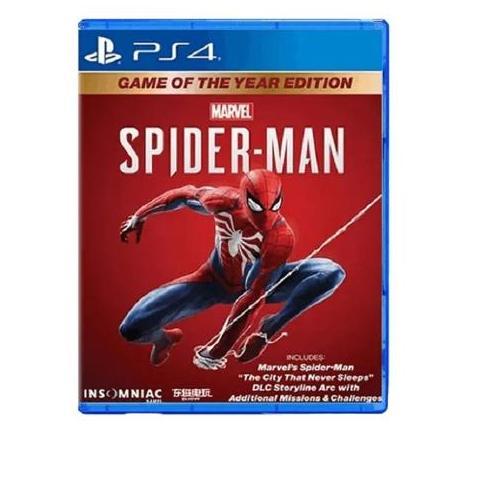 PS4 Marvels SpiderMan Game Of The Year Edition GOTY