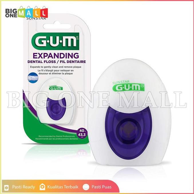 PROMO GUM EXPANDING FLOSS 2030, GUM ORTHODONTIC, DENTAL FLOSS, BENANG GIGI
