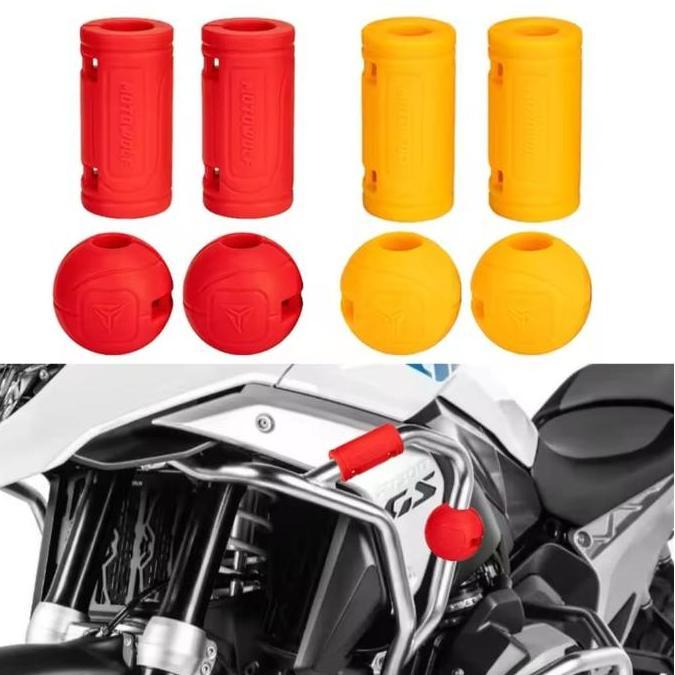 mf_ratna / Motowolf Crashbar Bumper Protector Engine Guard Rubber Pelindung Motor MOTOWOLF PB1 Disko