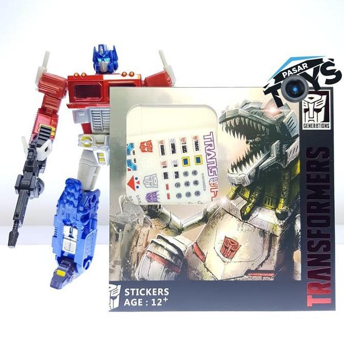 STICKER DECAL TRANSFORMERS MASTERPIECE MP-25 TRACKS MA99