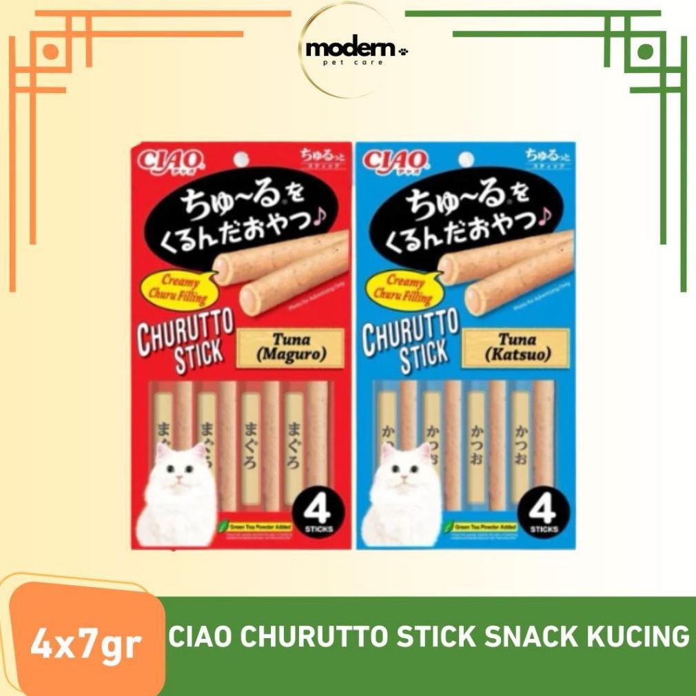 Ciao Churutto Stick Snack Camilan Kucing