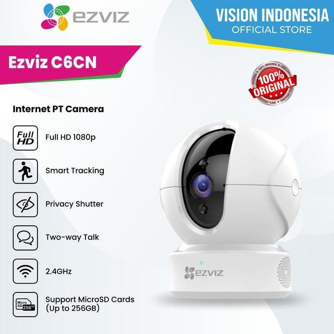 EZVIZ C6CN 1080P digantikan C6N 1080P CCTV Resmi Original / SMART IR