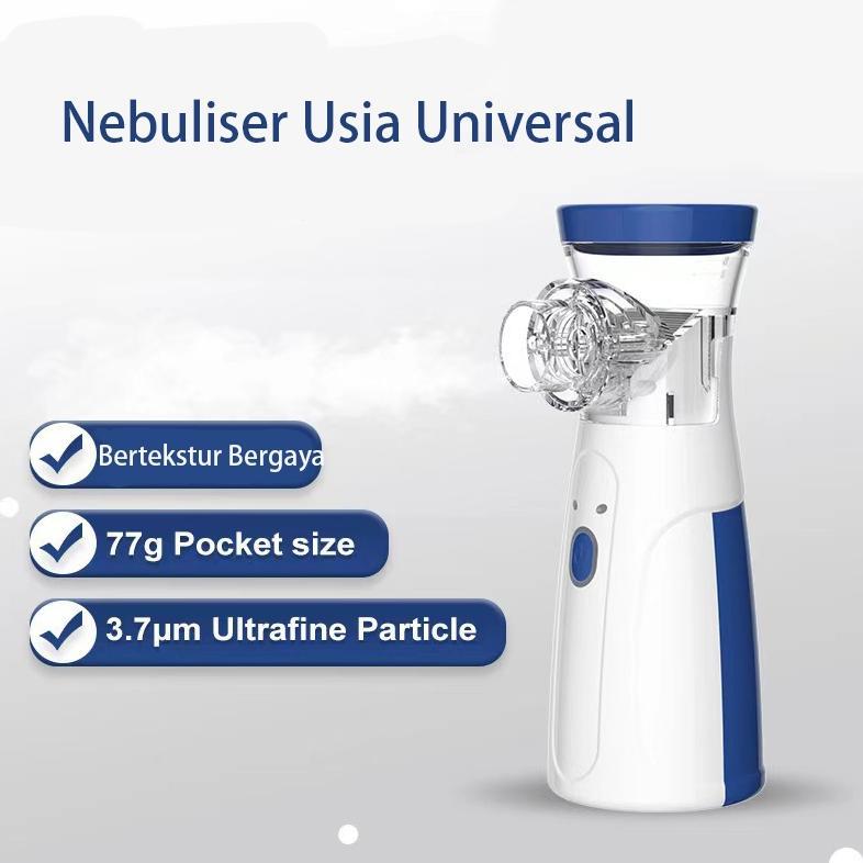 Alat Terapi Pernapasan Handheld Inhaler Nebulizer Machine | Terapi Pernafasan Nebulizer Asma | Alat 