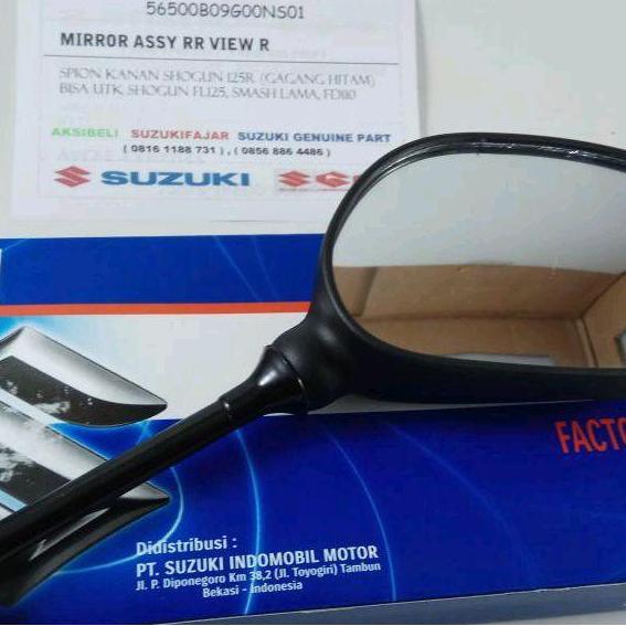 Spion Kanan Shogun 125R gagang hitam