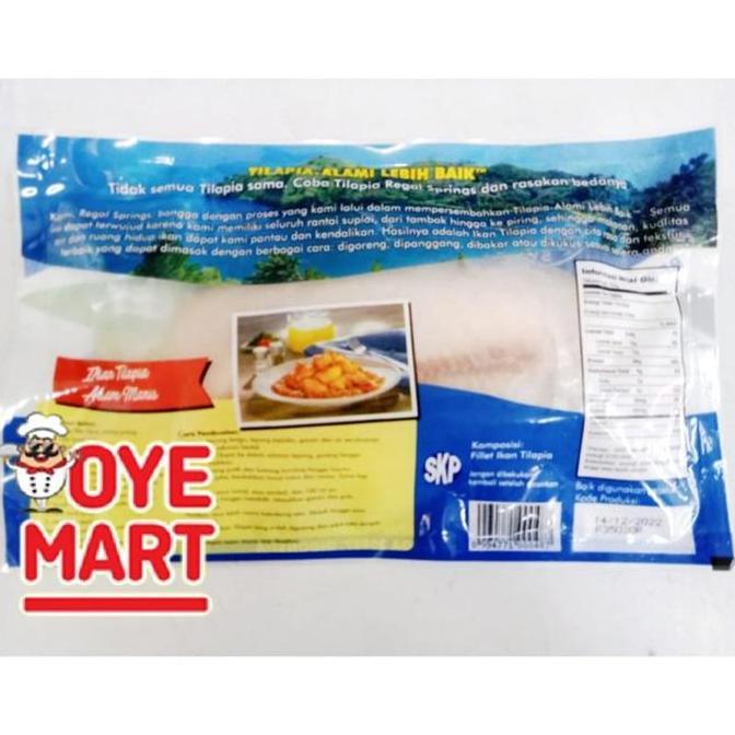 Cibo- Tilapia Fillet 200Gr / Ikan Tilapia