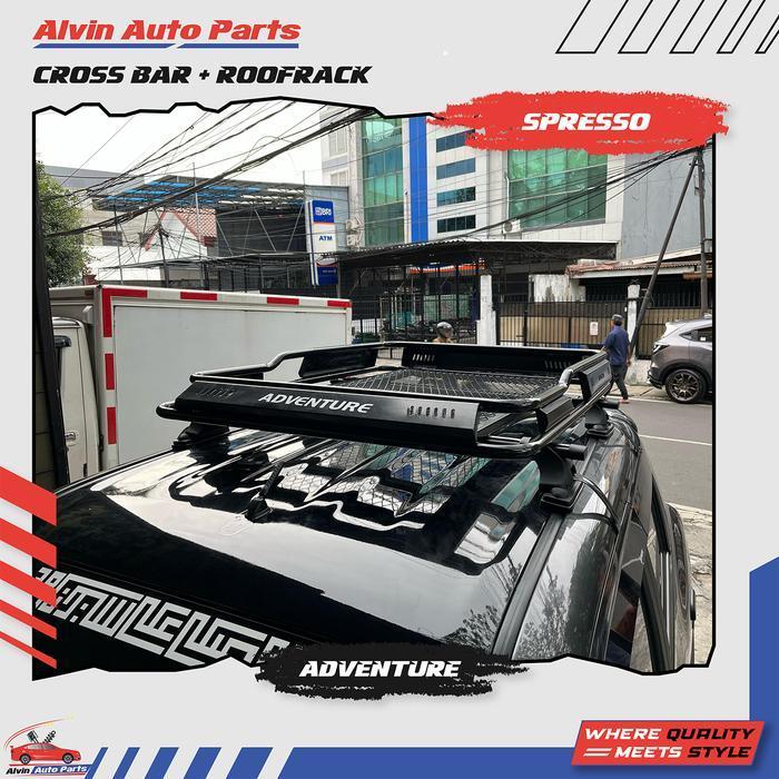 ROOFRACK ADVENTURE SPRESSO / RACK ATAS SPRESSO / CROSS BAR SPRESSO /PALANG TENGAH SPRESSO ORIGINAL D