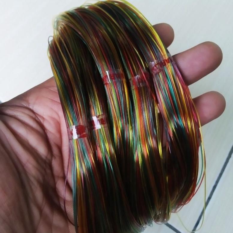 BIMESTORE SENAR PANCING WARNA PELANGI / SENAR LAYANGAN / KENUR LAYANG LAYANG TERLARIS