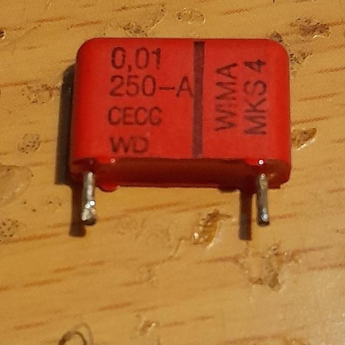 MKPS4 0.01UF 250V 10NF 10N 10 NF 250V 10 NF/250 WIMA USED SAF12