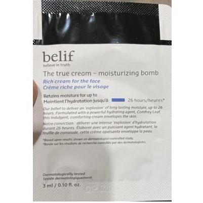 Belif The True Cream Moisturizing Bomb Eye Cream Face Moisturizer - Original