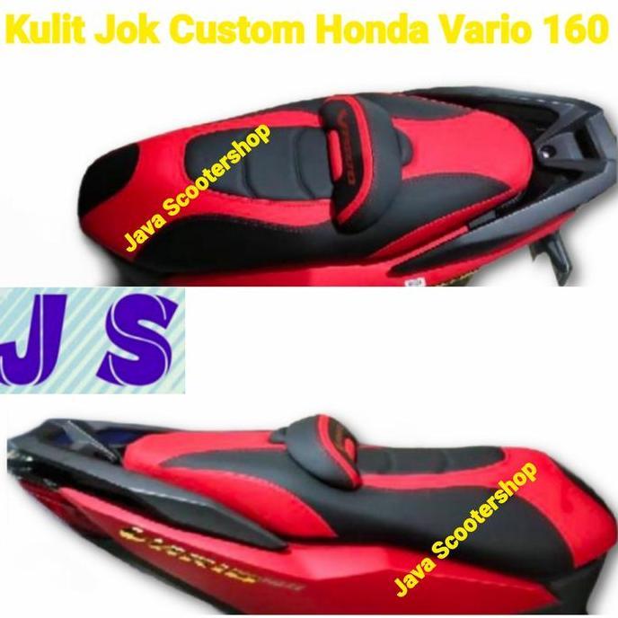 Kulit Jok Custom Honda Vario 160 / Kulit Jok Custom Motor