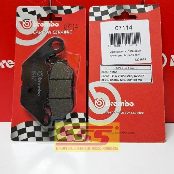 KAMPAS REM DEPAN BREMBO R15 V3 XABRE VIXION MIO NMAX BELAKANG CARBON