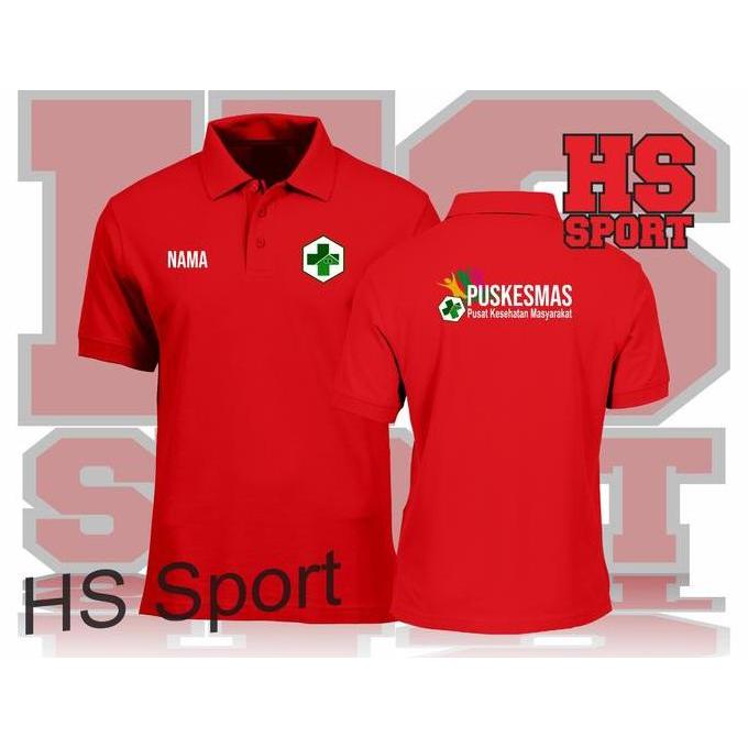 BAJU kerah PUSKESMAS - KAOS kerah PUSKESMAS - polo KESEHATAN - BAJU kerah KEMENTRIAN KESEHATAN
